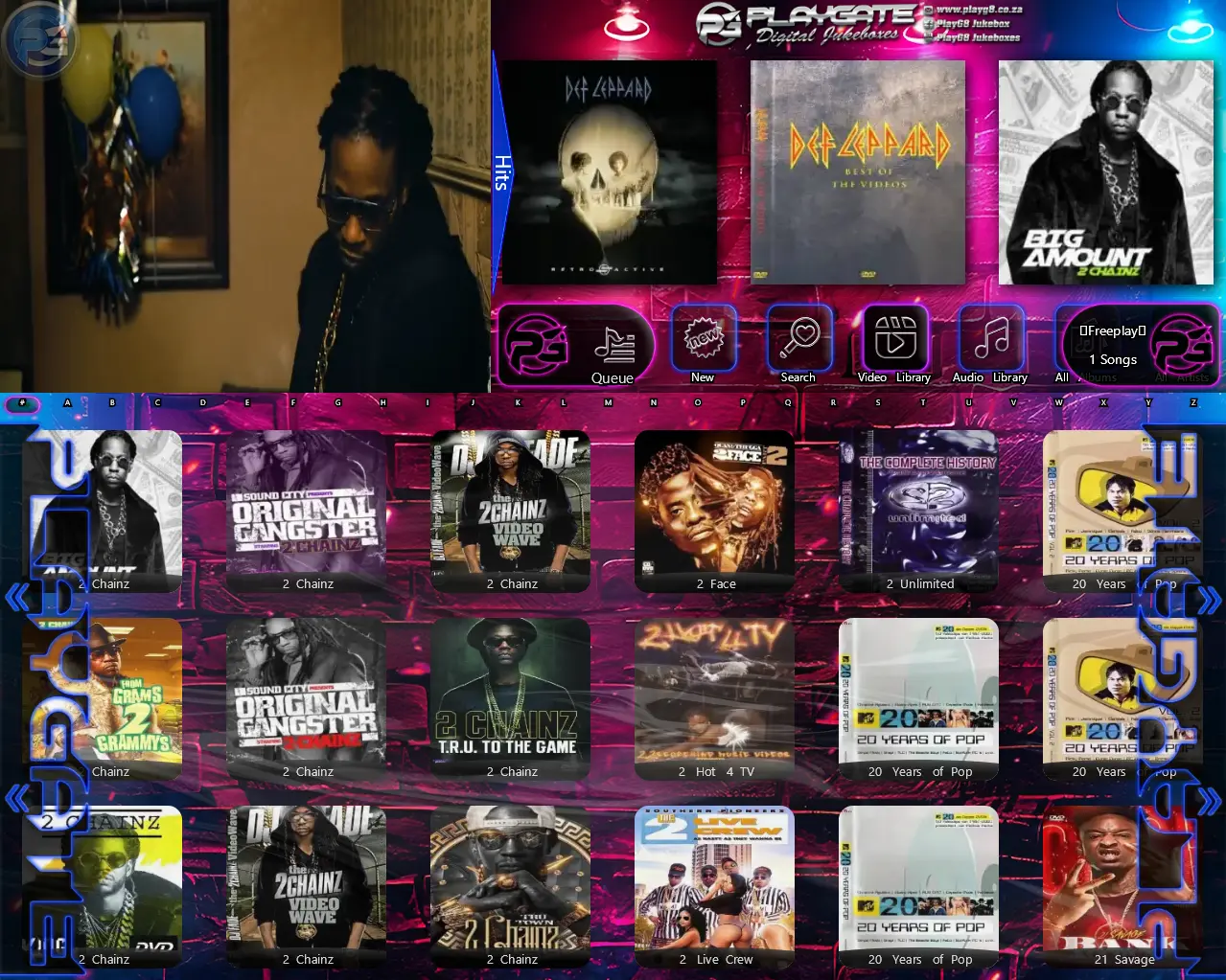 PlayGate V3 software screen 1